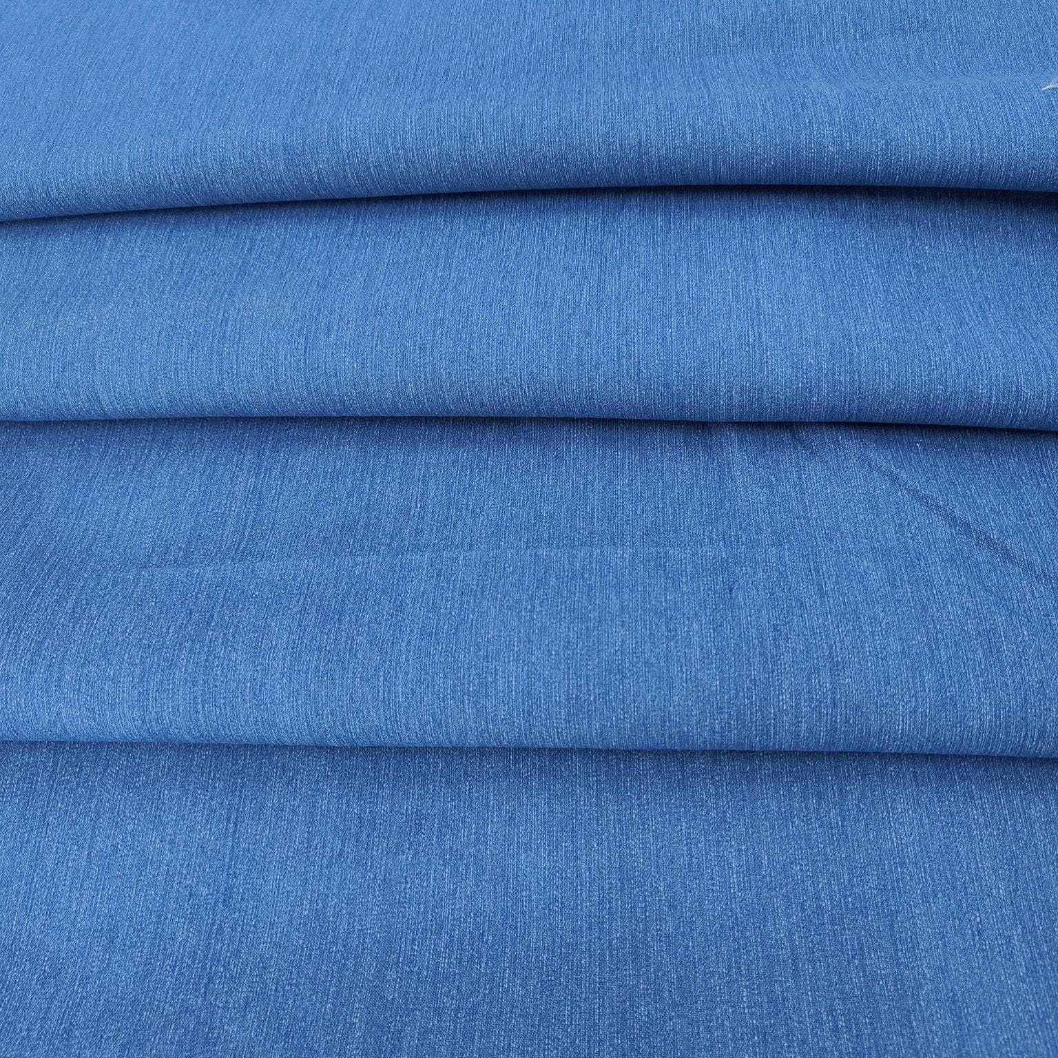 Buy Denim Fabric 100% Natural Tussar Silk Unstitched Kurti Kurta Fabric For  Women Or Men (Size - 2.5 Meter's) at Amazon.in
